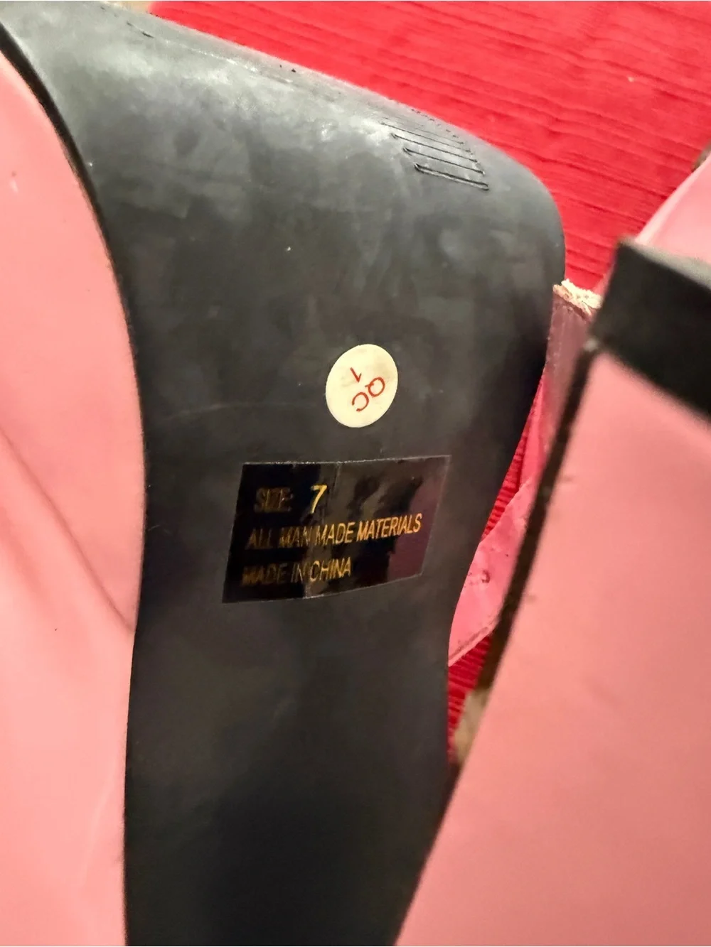 Ellie Pink Platform Mary Jane Heels with Ankle Strap